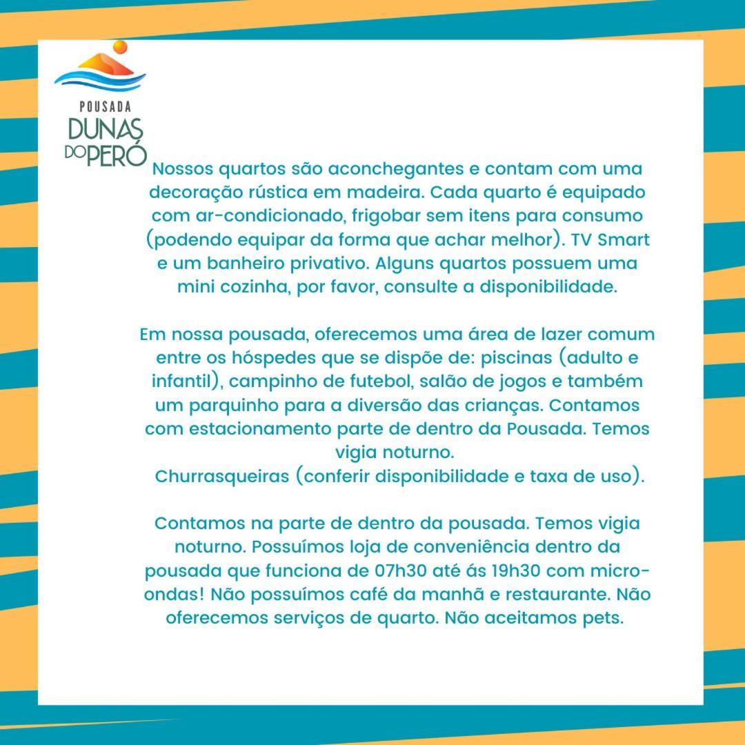 קאבו פריו Pousada Dunas Do Pero מראה חיצוני תמונה